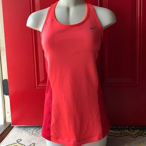 Nike Dri-Fit racer back tank pink medium M
